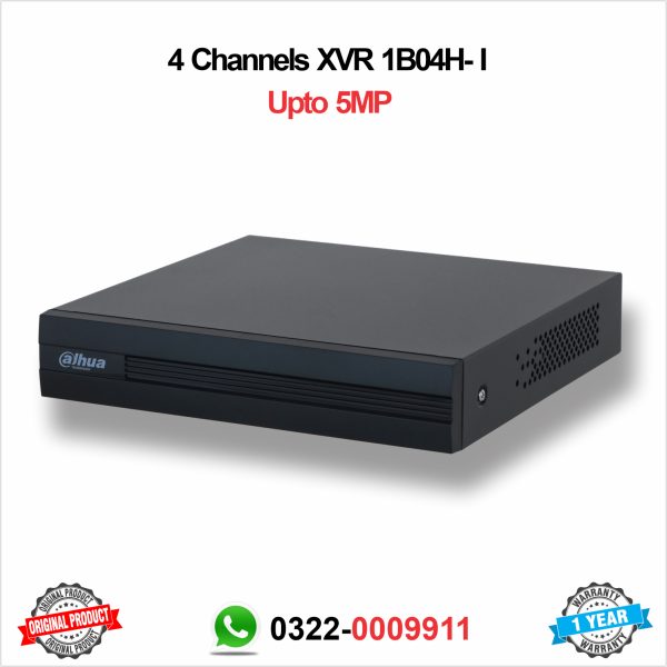 Dahua DVR XVR 4 Channels price in Pakistan Lahore 1b04h-i