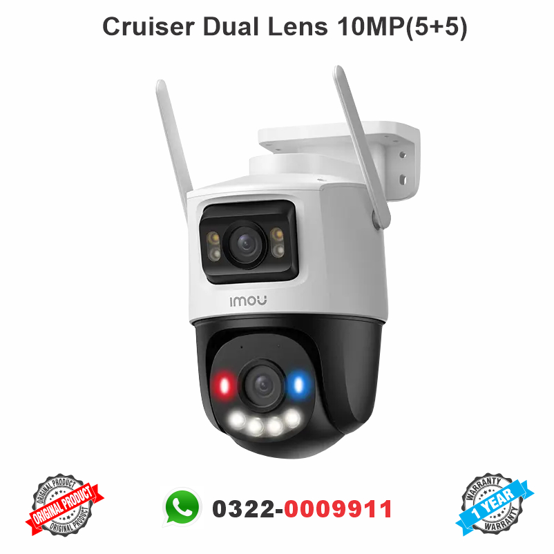 Imou Cruiser Dual 10MP(5+5) price in lahore pakistan